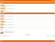 Tablet Screenshot of forum.imperogiallorosso.it